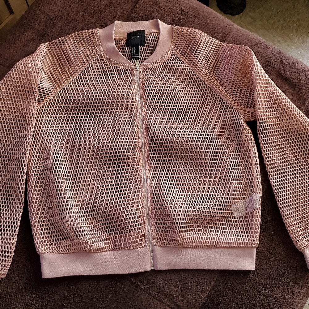 Forever 21 Mesh Jacket